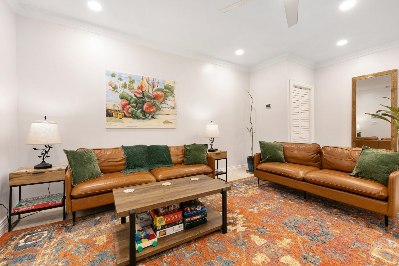Living Room &mdash; Love Seat and Sofa