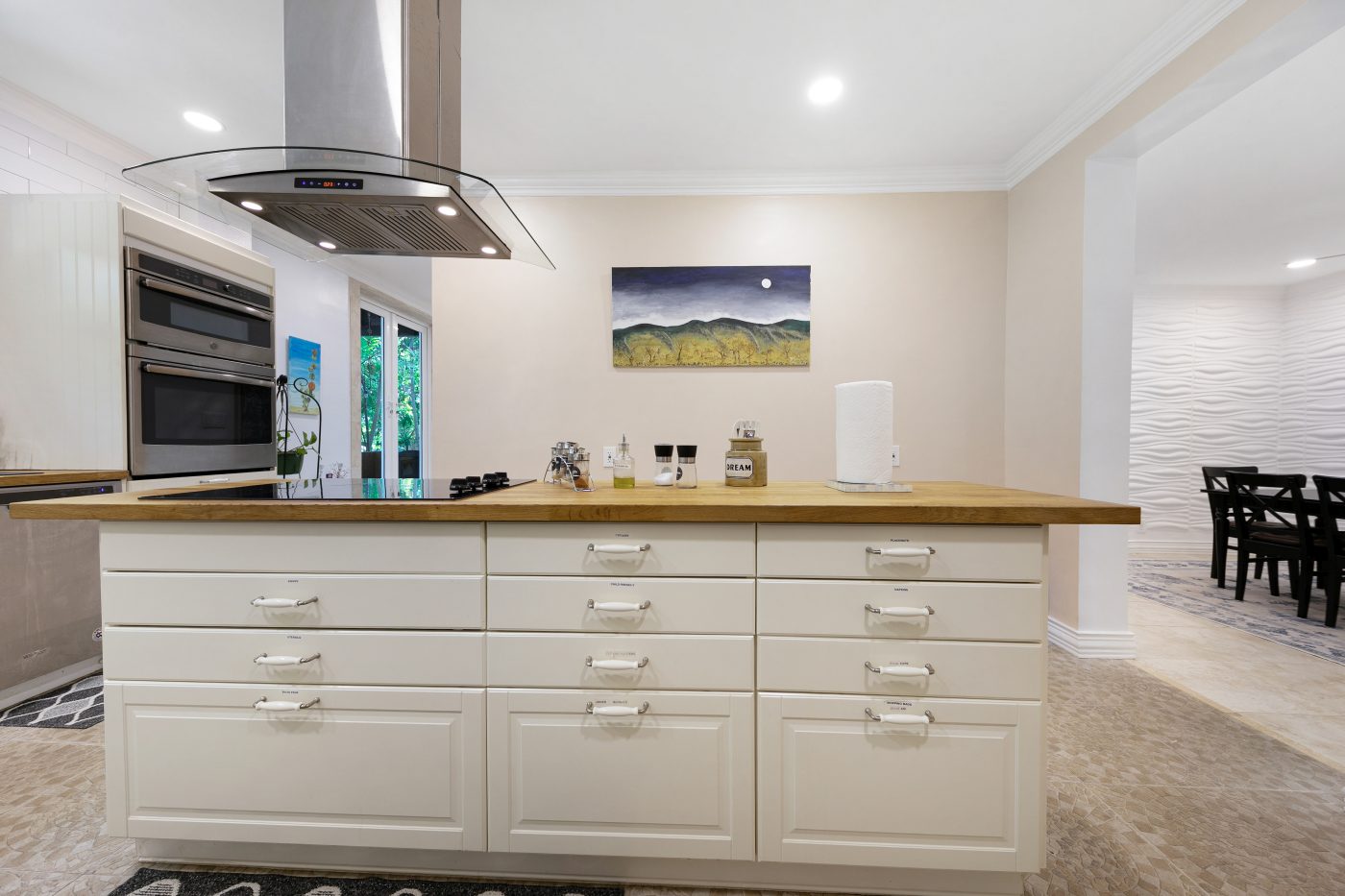 Gourmet Kitchen with Island