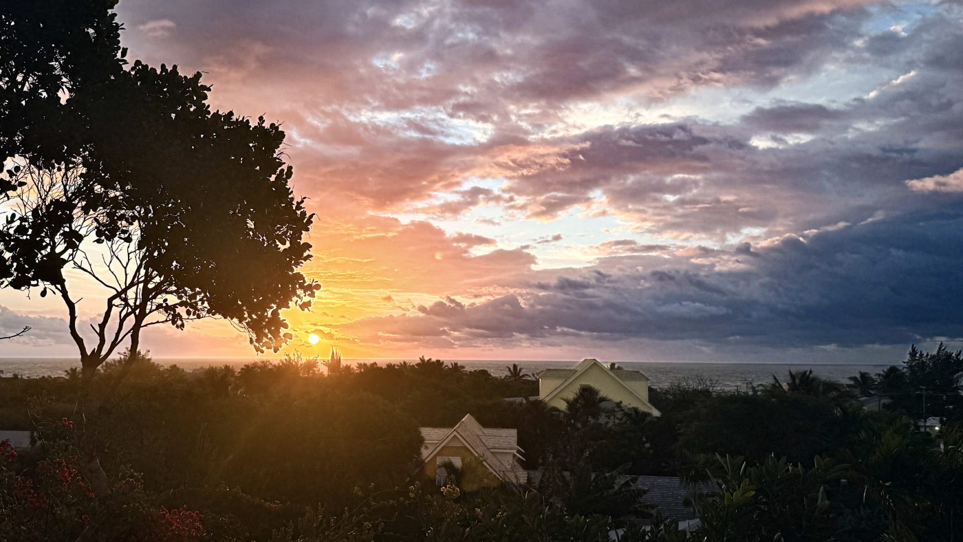 Sunrise over the Atlantic &mdash; Eastern Porch View
