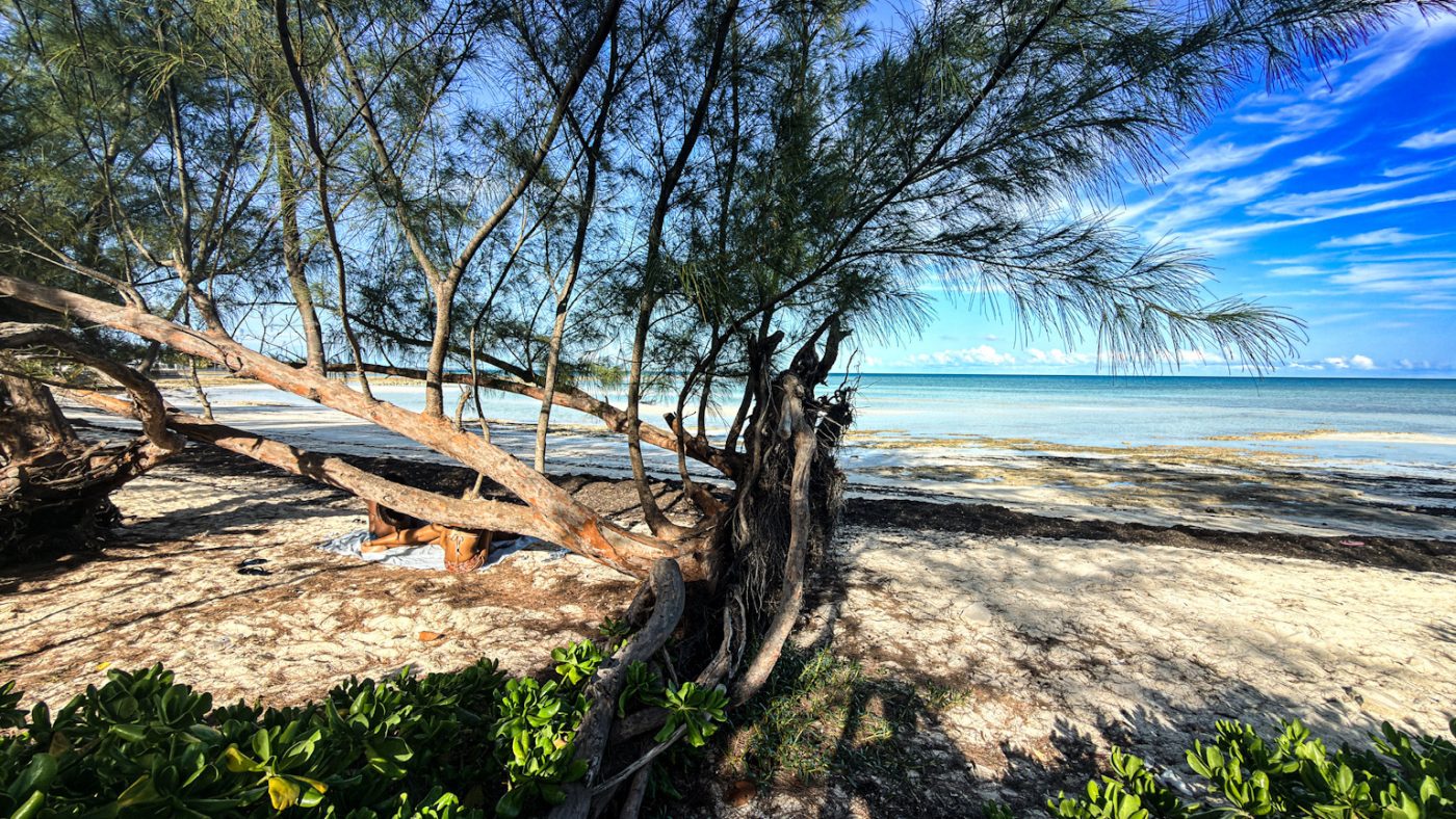 The Beach at the Casuarinas &mdash; Nassau's Quiet Sand